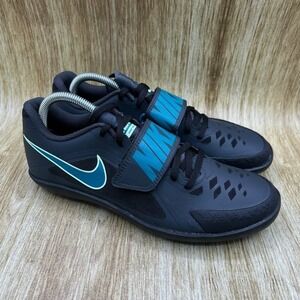 Nike Zoom Rival SD 2 Men's 6‎ Track Field Throwing Shoes Black Blue FZ9665-001